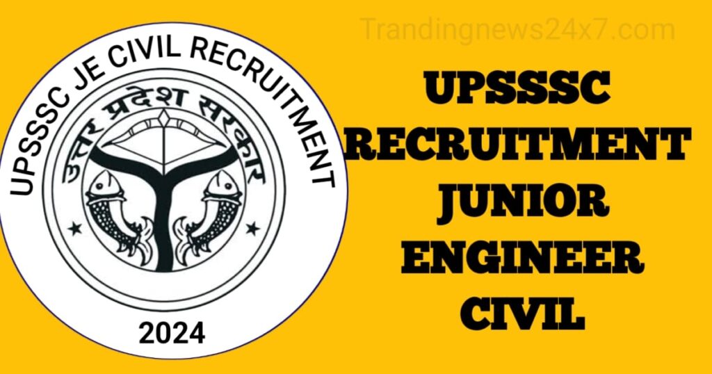 UPSSSC JE CIVIL JOB